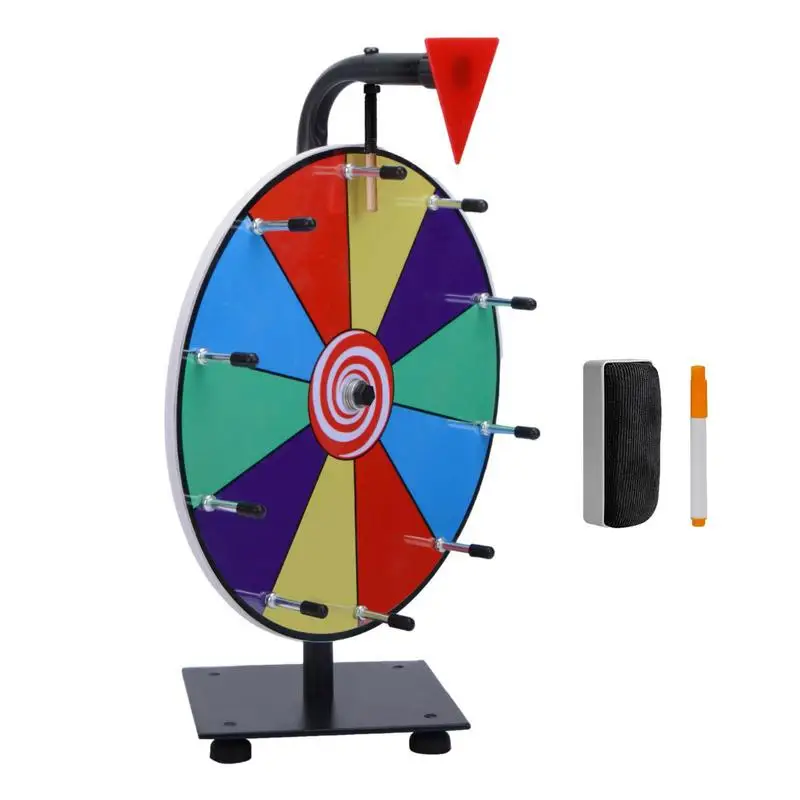 12 Inch Heavy Duty Spinning Prize Wheel - 10 Slots T-SIGN