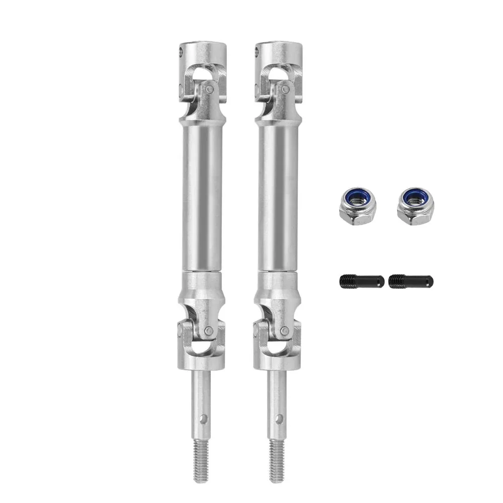 RC Car Stainless Steel Front and Rear Driveshaft for 1/10 Traxxas Slash 2WD 4X4 Rustler Upgrade Parts Accessories 6