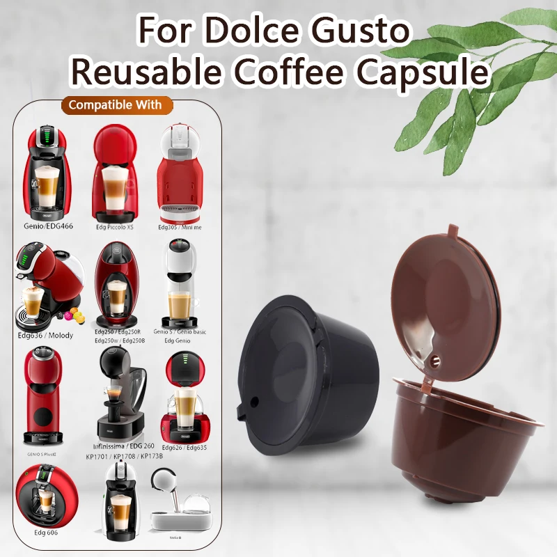 Eco-Friendly Reusable Coffee Capsule: Sustainable and Refillable Filter Cup