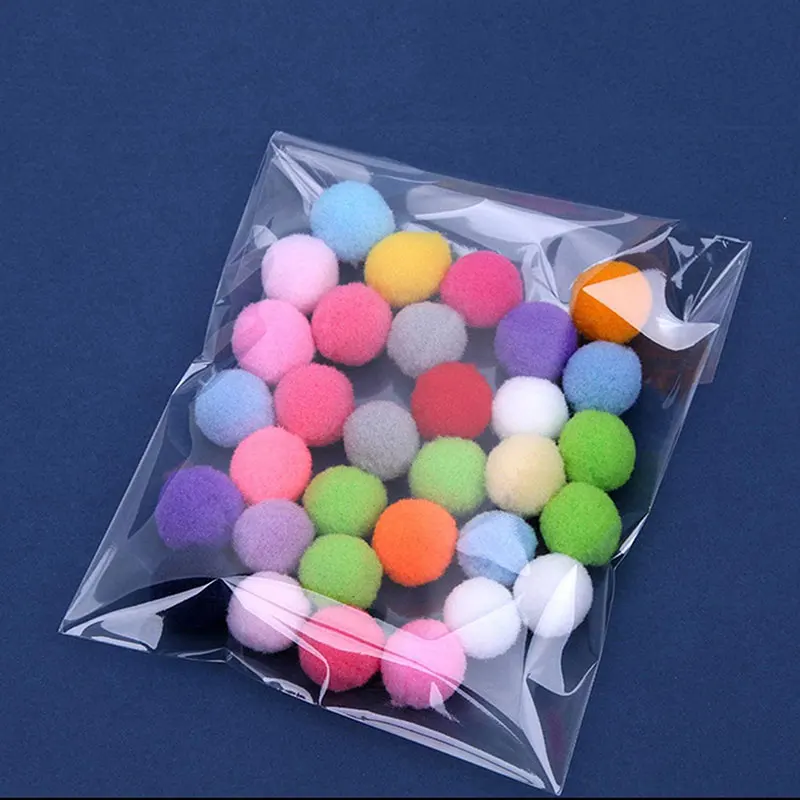 Self-Adhesive Transparent Plastic Gift and Storage Bags, Various Sizes, Multi-Purpose Use