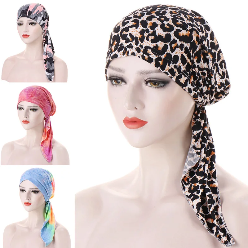FRAKYEN Hair Wrap & Underscarf Hat For Women – Stretchy Muslim Headscarf, Summer Lightweight, One Size Fits All, Full Neck Coverage