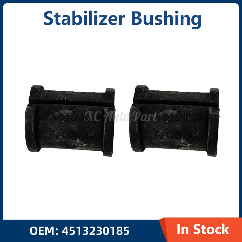 4513230185 2 PCS 스태빌라이저 부싱 프론트 메르세데스 벤츠 W451 SMART FORTWO CABRIO FORTWO COUPE BRABUS 4513230085