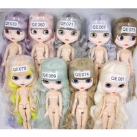 ICY DBS Blyth Doll 1/6 Joint Body special offer frosted Face White Skin 30cm DIY BJD Toys Fashion Gift 1