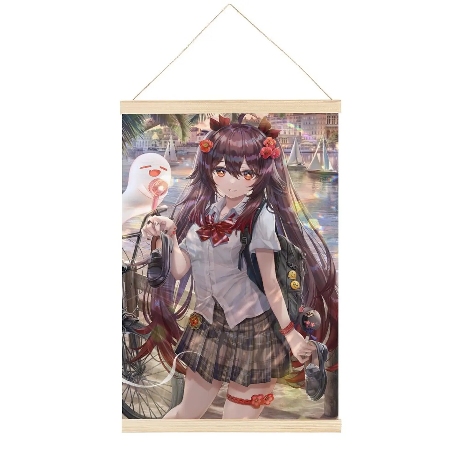 

Hu_tao 9 холст подвесная картина японская фотография домашний декор настенные постеры