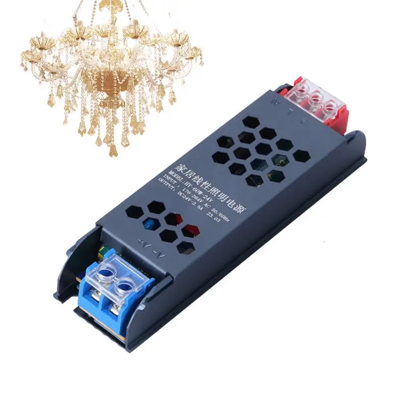 

Светодиодный адаптер для ленточных светильников, безопасный энергосберегающий трансформатор низкого напряжения, защитный светодиодный фонарь, источник питания