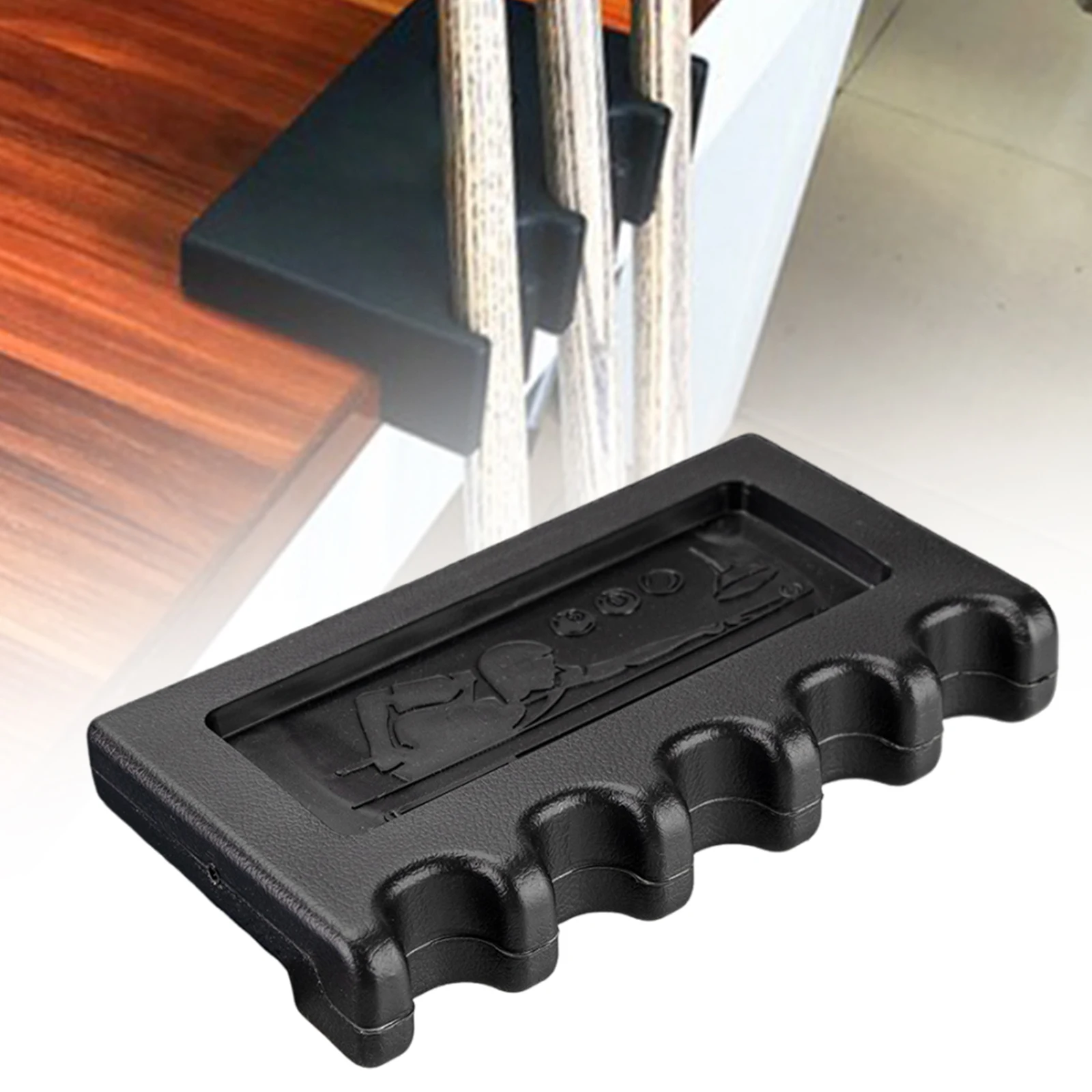 Portable Pool Snooker Billiards Holder Durable Plastic Billiard Rack Stick Stand Free Installation Billiard Club Accessories