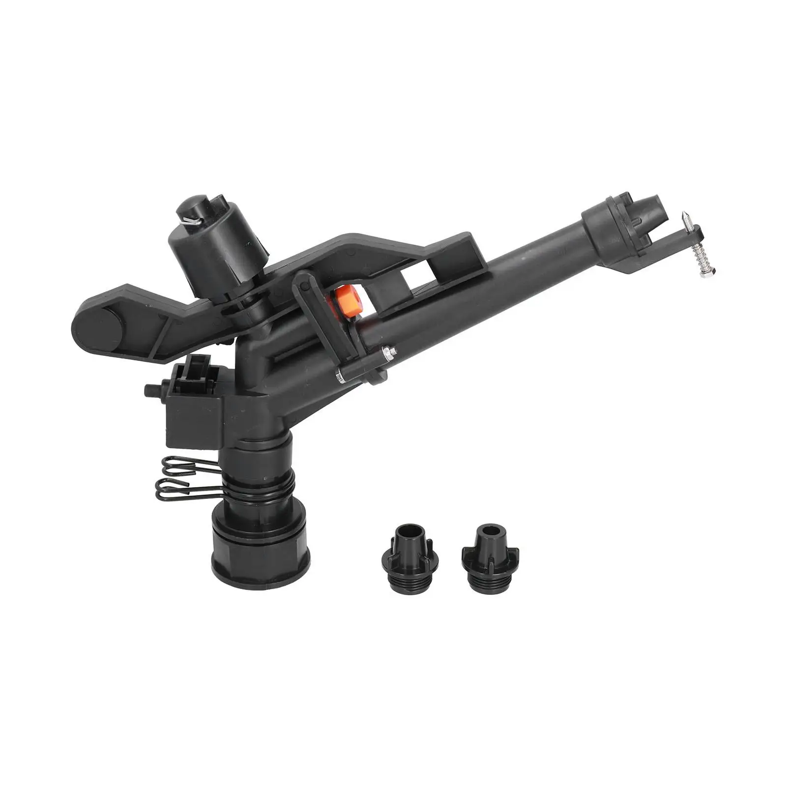 Adjustable G1/G1/2 Garden Rocker Arm Sprinkler-Large Impact Water Sprayer for Lawn & for farm Irrigation
