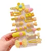 Children's Flower Hairpin Cute Baby Does Not Hurt The Hair Bb Clip Hairpin Girl Cartoon Broken Bangs Clip Little Girl Headdress 5
