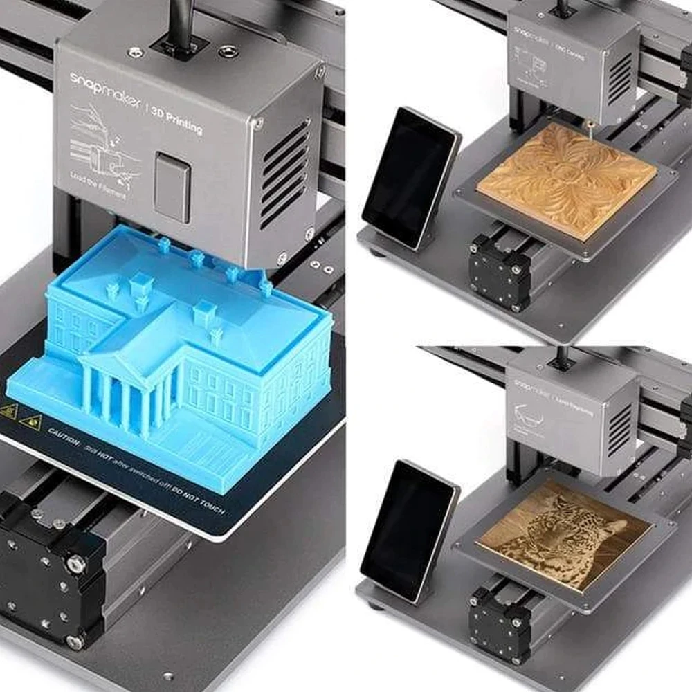 Snapmaker First Generation 3d Printing Laser Engraving Cnc Cutting