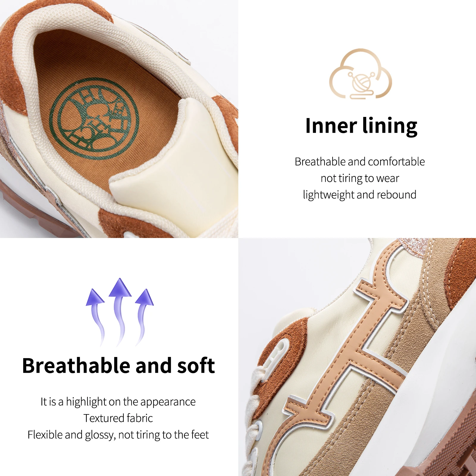 Рисунок 3 - Женская теннисная обувь абрикосового