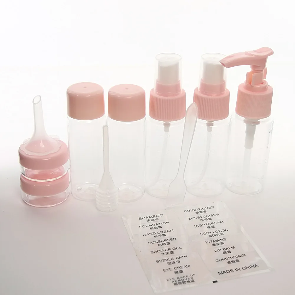 6/7/11Pcs Travel Cosmetics Sub-Bottling PET Spray Lotion Cream Refillable Bottle Empty Liquid Container Portable Tool spray bottle refillable bottle refillable lotion bottle refillable empty bottle refillable cosmetic bottle cosmetic bottle cosmetic bottle set refillable liquid container refillable spray bottle cosmetic dispenser bottle