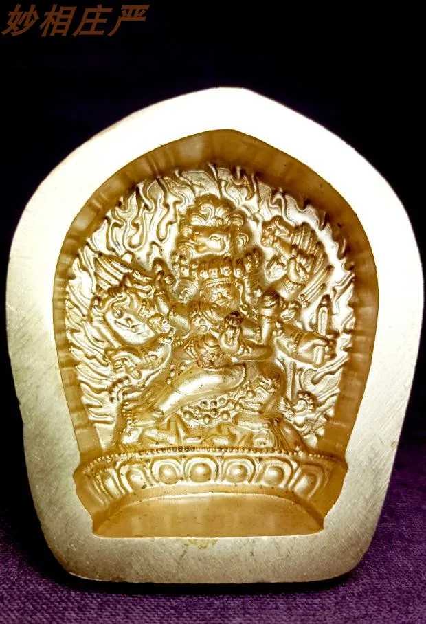 

Tantric double body Hayagriva classic old tsatsa replica 5cm mold No stock The production cycle is more than 2 months