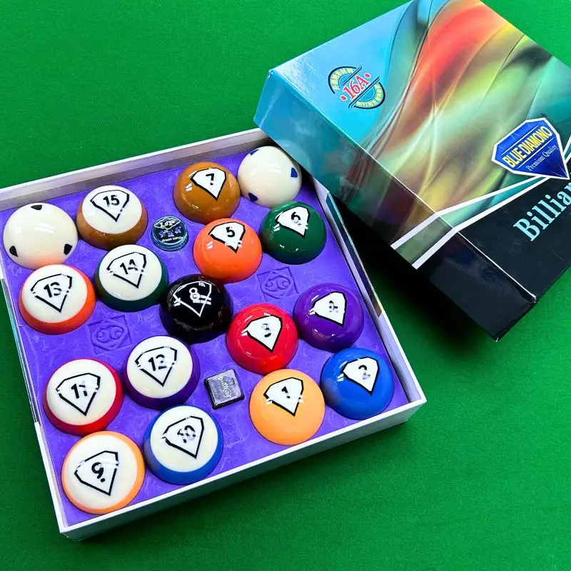 Billiard Accessories Cue Ball Black Eight Solids Ball Stripes 5.72cm Bar Pool