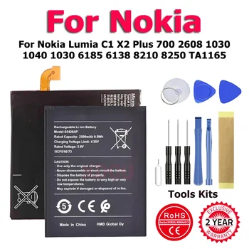 BV-F4A SP210 BP-5Z BL-5BT BPS-2 BLB-2 Battery For Nokia Lumia C1 X2 Plus 700 2608 1030 1040 1030 6185 6138 8210 8250 TA1165
