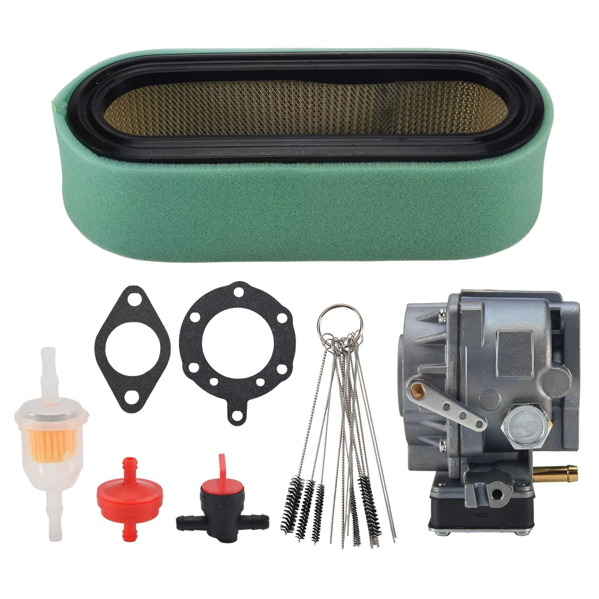 693480 Carburetor Compatible with Briggs & Stratton 693479 499306 with 394019S Air Filter 394358S Fuel Filter