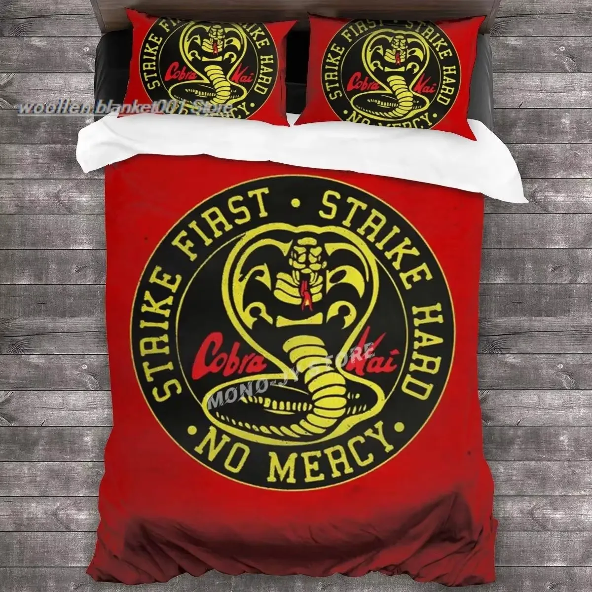 Cobra Kai Bedding Set Duvet Cover Pillowcases Comforter Bedding Sets 4