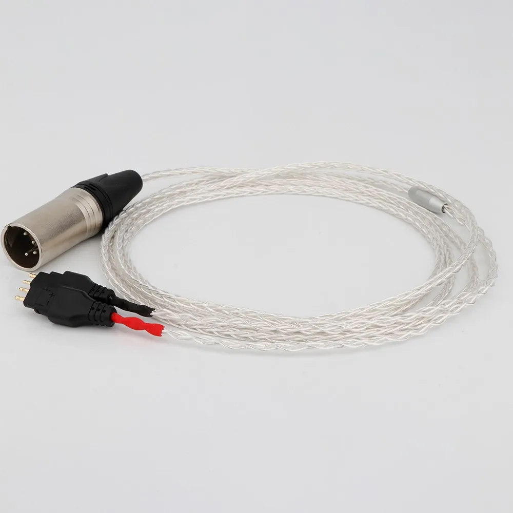 1Pcs Pin XLR Balanced Cable for Sennheiser HD560/HD650/HD600
