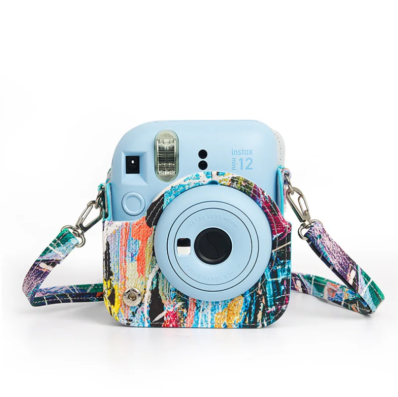 Mini12 PU Artist Series Camera Bag Camera For Fujifilm Instax Mini 12 Instant Camera Bag Protective Case Storage Bag