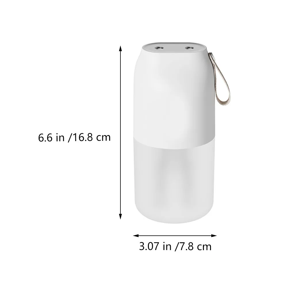 1세트 듀얼 스프레이 미니 가습기 휴대용 차량용 가습기 USB 충전 에센셜 오일 아로마 디퓨저 사무실 침실용