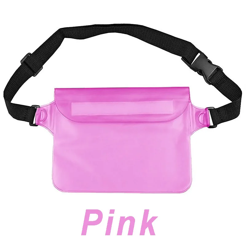 Sac Banane étanche En PVC – Pour Téléphone, Clés, Portefeuille – Idéal Plage, Piscine, Sports Nautiques – Blanc