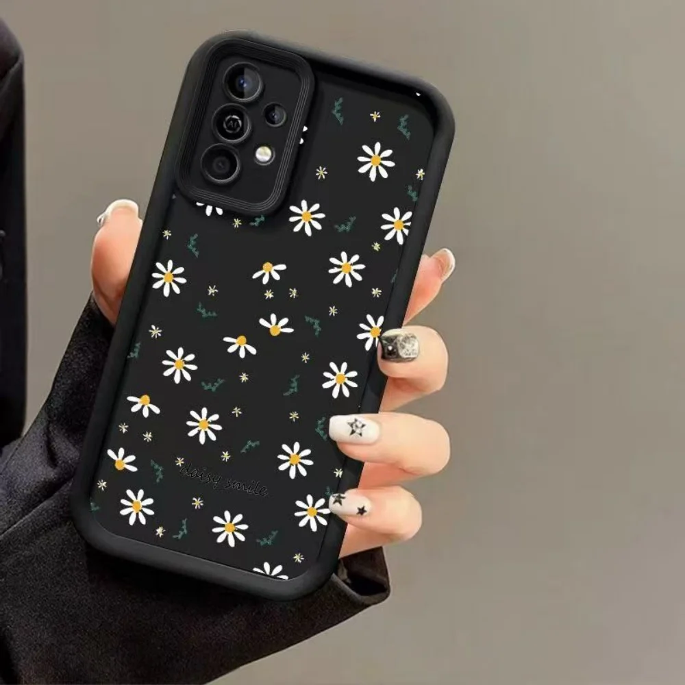 Adorable Cartoon Flower Soft TPU Phone Case Cover
