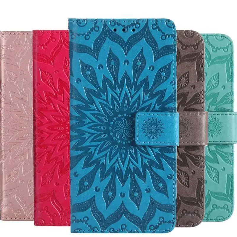 Carcasă drăguță cu flip Datura pentru Samsung Galaxy A03 A13 Lite A12 A23 A33 A52 A52S A53 A73 S21 S20 FE S22 5G, portofel cu card_voghion.com