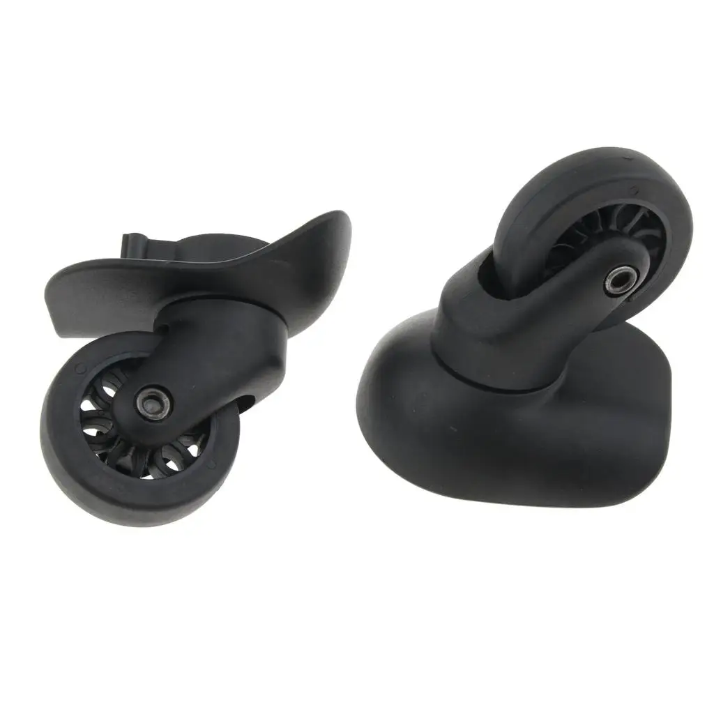 2pcs Universal Suitcase Luggage Casters Replacement Wheels A35-Size L