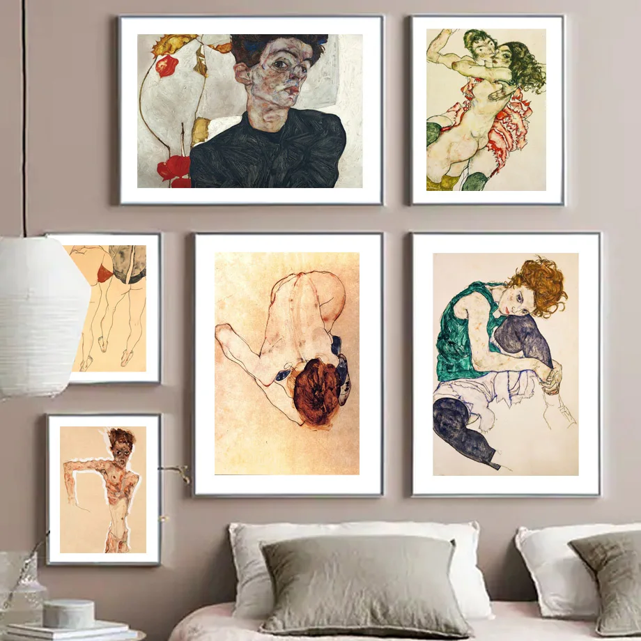 

Body Art Canvas Picture Abstract Wall Loft Decor Poster Frameless Bedroom Living Room Decorative Canvas Painting
