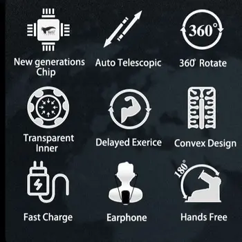 Male Masturbator Automatic Telescopic Rotate Vagina Real Pussy Hands Free Masturbation Cup Sex Toys Masturbators for Men 6