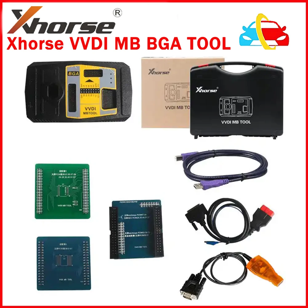 

Инструмент Xhorse VVDI MB BGA для Mercede-s Ben-z, поддержка всех ключевых ключей, программатор BGA, калькулятор, функция без маркера