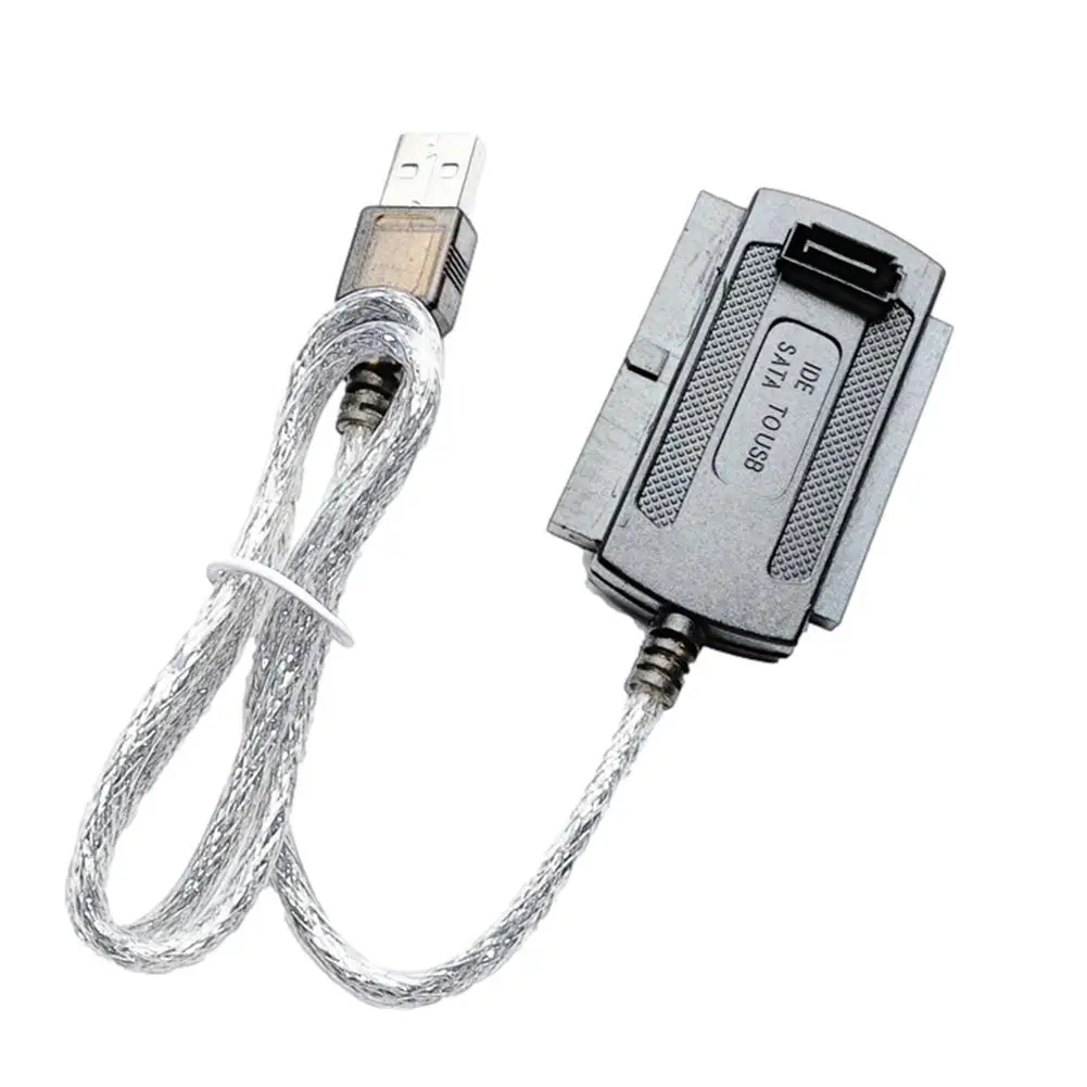 

USB 2.0 to IDE SATA Cable 3 in 1 S-ATA 2.5 3.5 Inch Hard Drive Disk HDD Adapter Cable Converter For PC Laptop