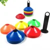 10pcs Football Training Sign Disk Obstacle Sign Cone Kids/Adult Agility Exercise Obstacle Avoidance Football Sports Accessories 5