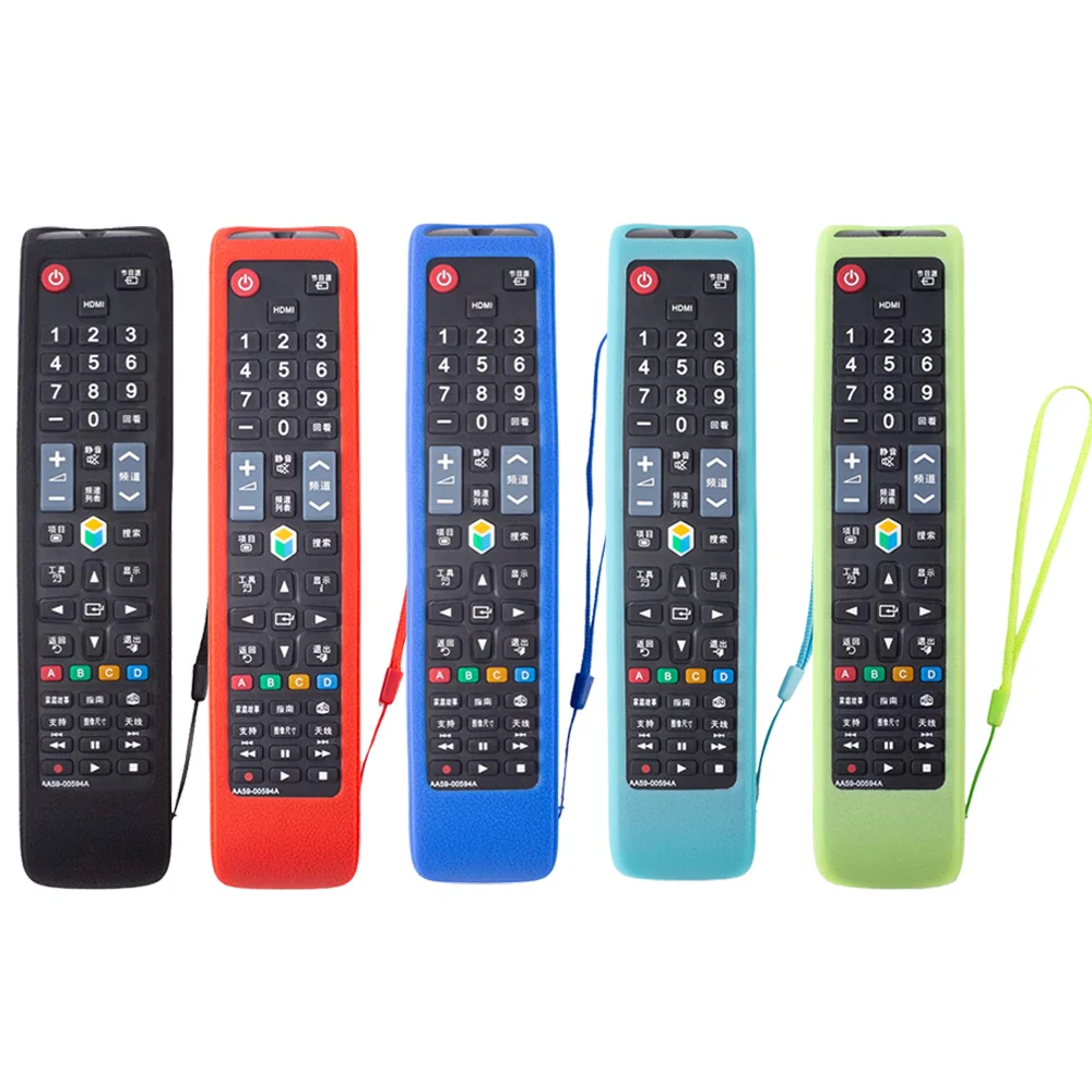 Luminous Green Silicone Protective Cover Samsung TV Remote Control BN59-01198Q Remote Control silicone remote case silicone remote cover silicone remote sleeve remote controller cover silicone case protector