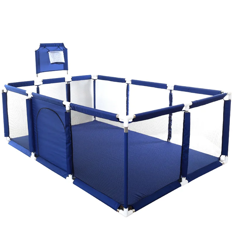 Baby Playground Home Playpen Football Basketball for Children Large Safety Fence Balls for Dry Pool
