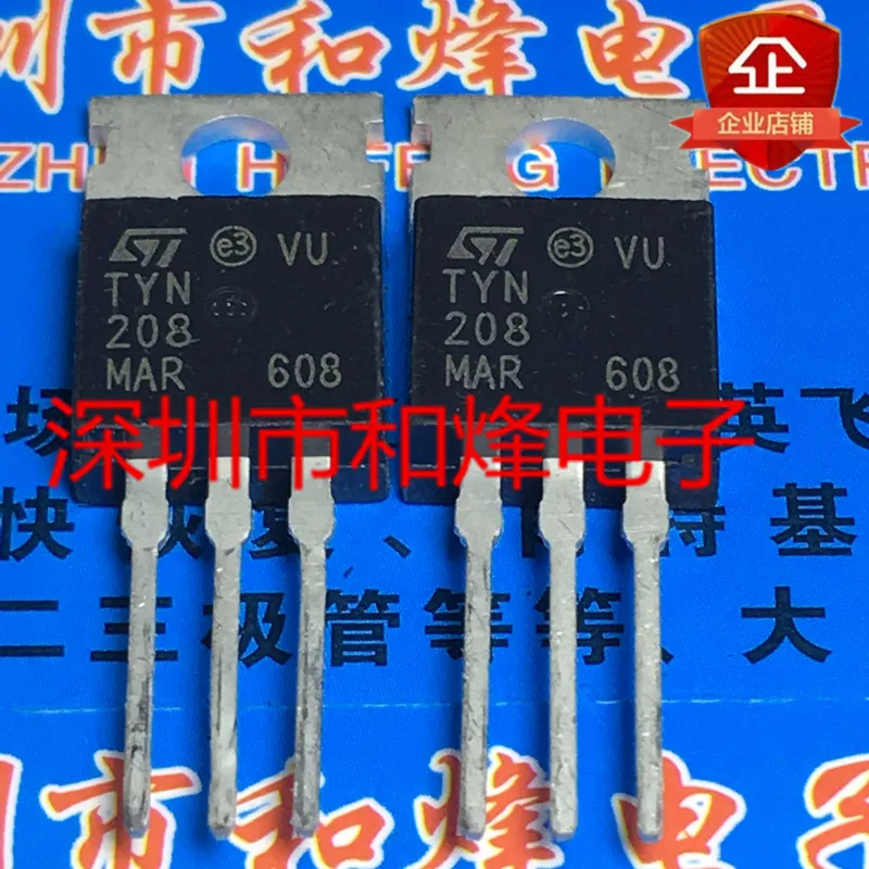 

30 шт. Оригинальный Новый TYN208 TO-220 200V 8A