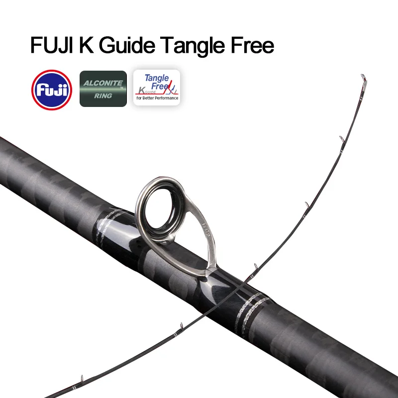 PURELURE VIKAS Spinning Casting Fishing Rod Fuji Ring F XF Action