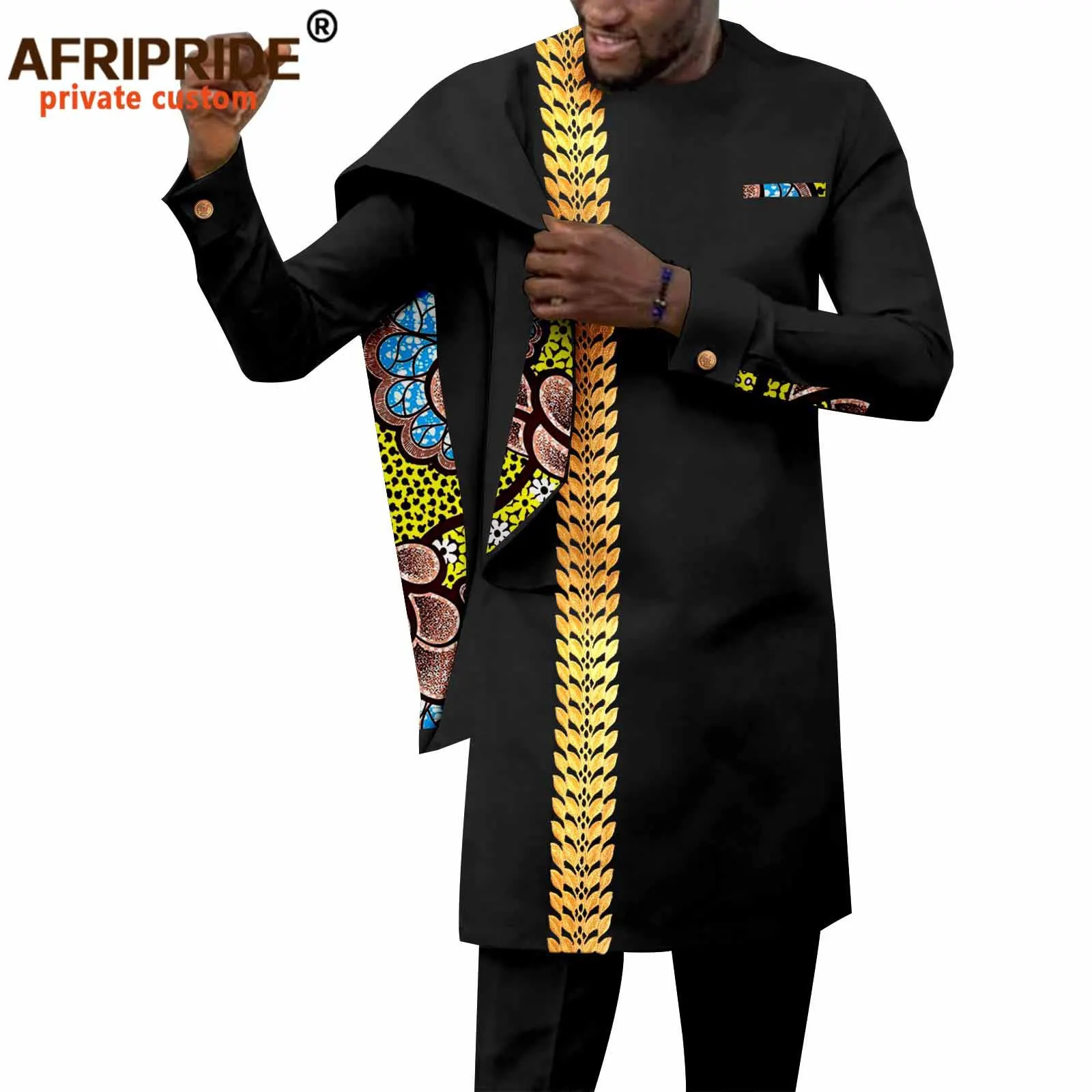 2025 Fashion's Latest Hot African Men's Casual Suit Coats Clothes