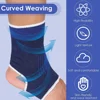 1 Pair Kids Ankle Support Compression Kid Ankle Brace Elastic Kids Compression Socks Knitted Support Brace Sleeve