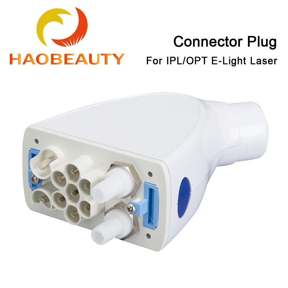 Haobeauty-a Máquina da Remoção do Cabelo do Laser Tomada do Conector Instala o Punho Peças Sobresselentes da Beleza Ipl Opta E-luz Yag