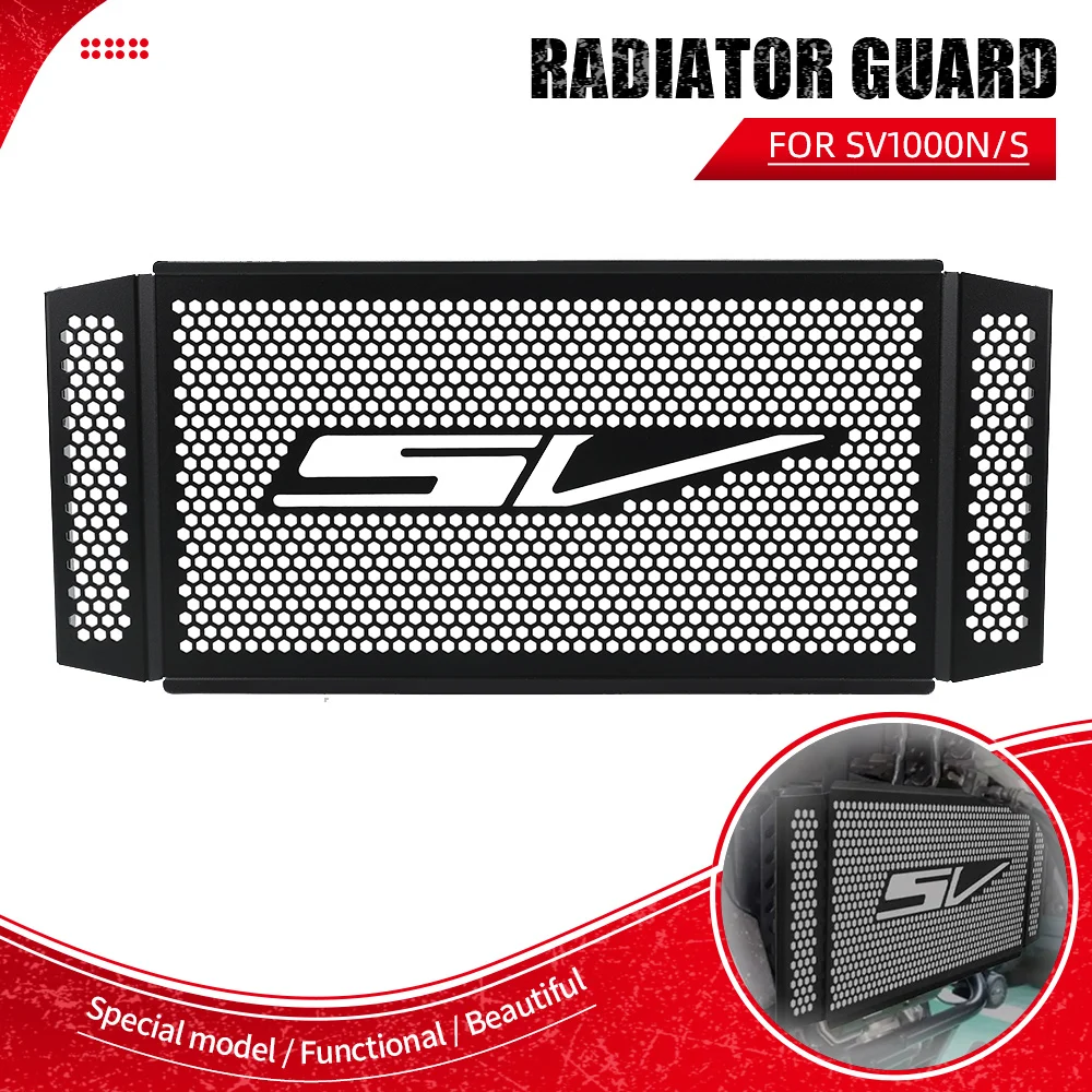 

For Suzuki SV1000 N/S 2003-2004-2005-2006-2007 SV1000N SV1000S Motorcycle Radiator Guard Grille Cover Protection Accessories
