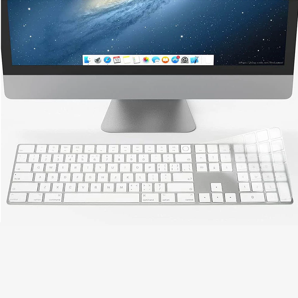 Silicone transparent keyboard protective cover For Magic Keyboard Apple IMac keybord 1843 A1644 A2520 A1314 A2449 waterproof keyboard silicone cover,keyboard cover