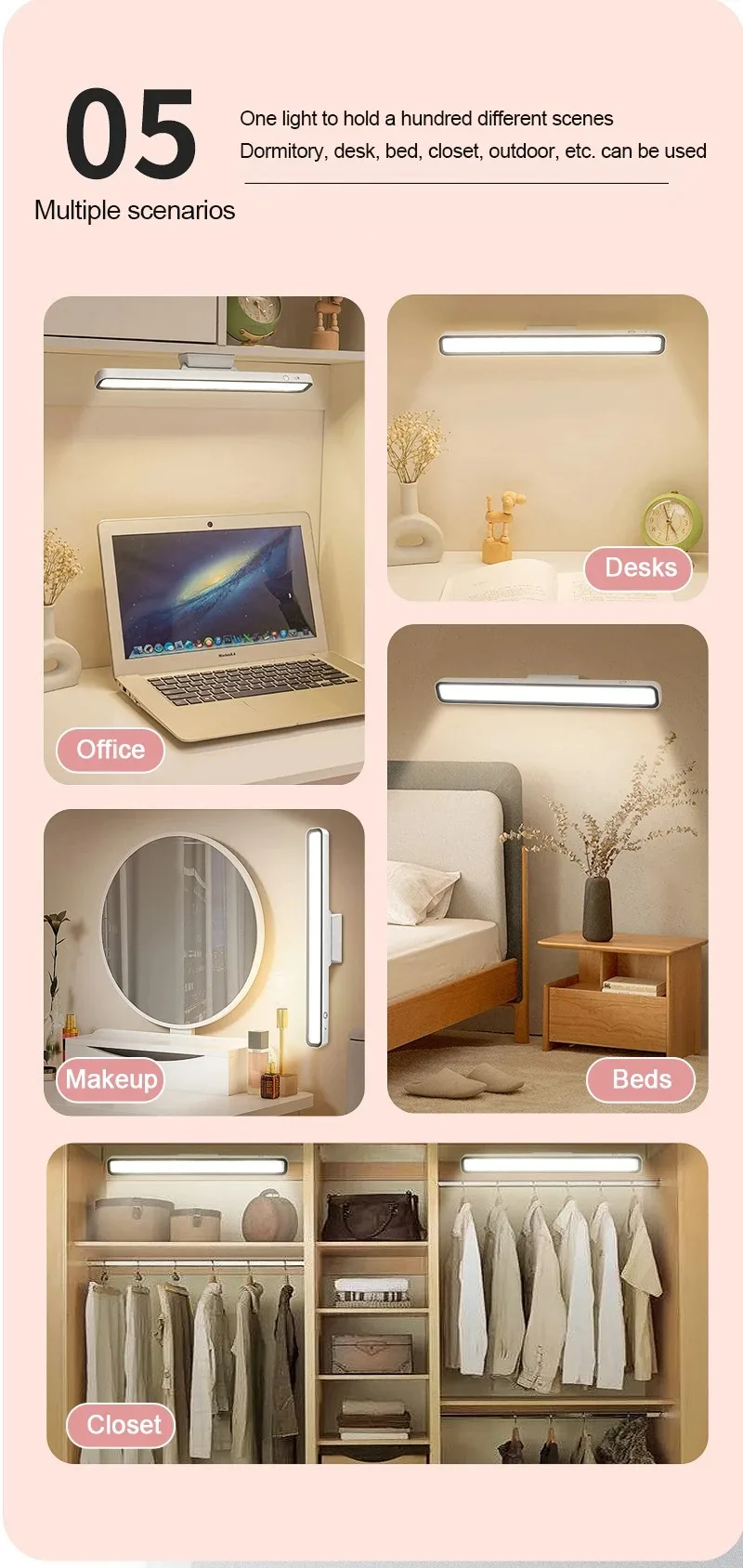 Magnetic Rechargeable Desk Lamp – 2 Modes, Powerful & Hassle-Free 69 — Image