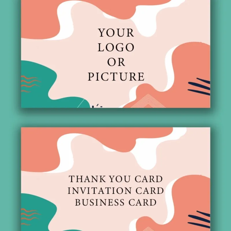 

Custom Cards Thank You for Small Business Personalized Logo Wedding Invitation Birthday Greeting Card Postcard Gift Package