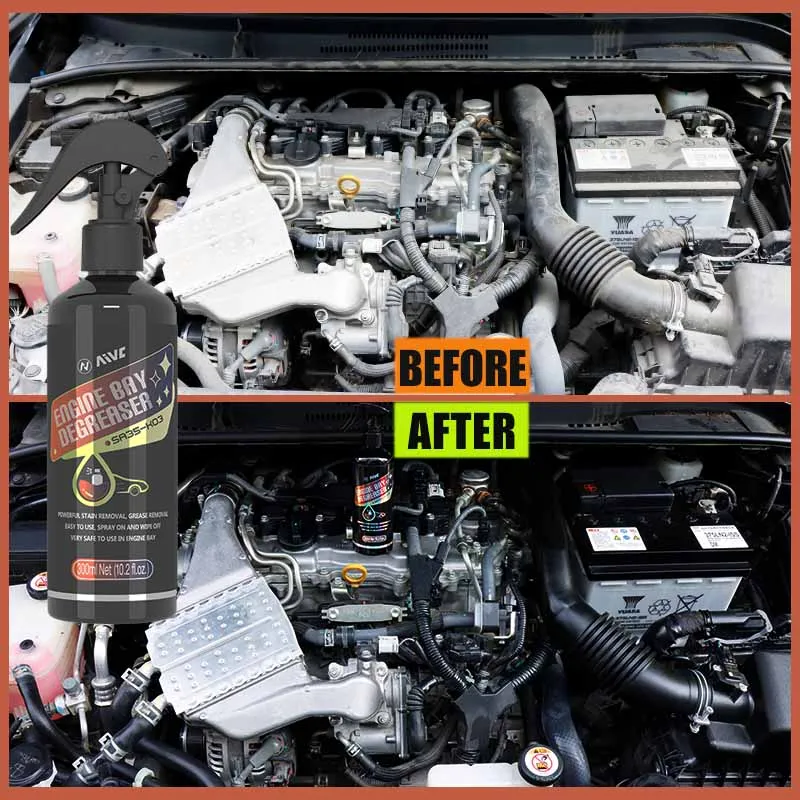 CarEngineBayCleanerAIVCOilGreaseRemovalPowefulDecontamination
