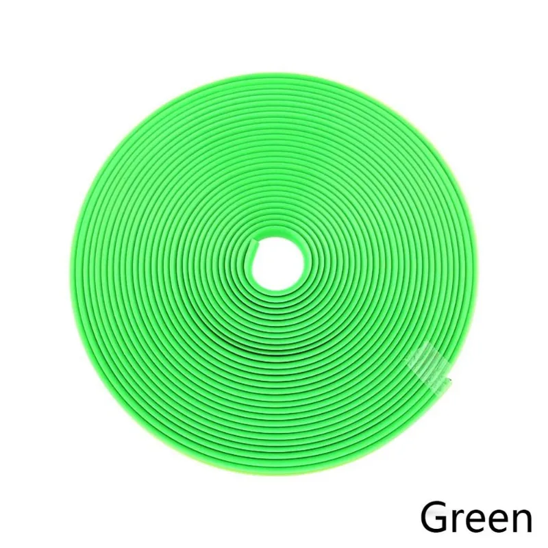 8-Meter Roll Rim Blades: Colorful Wheel Rim Protector Trim and Decor Strip
