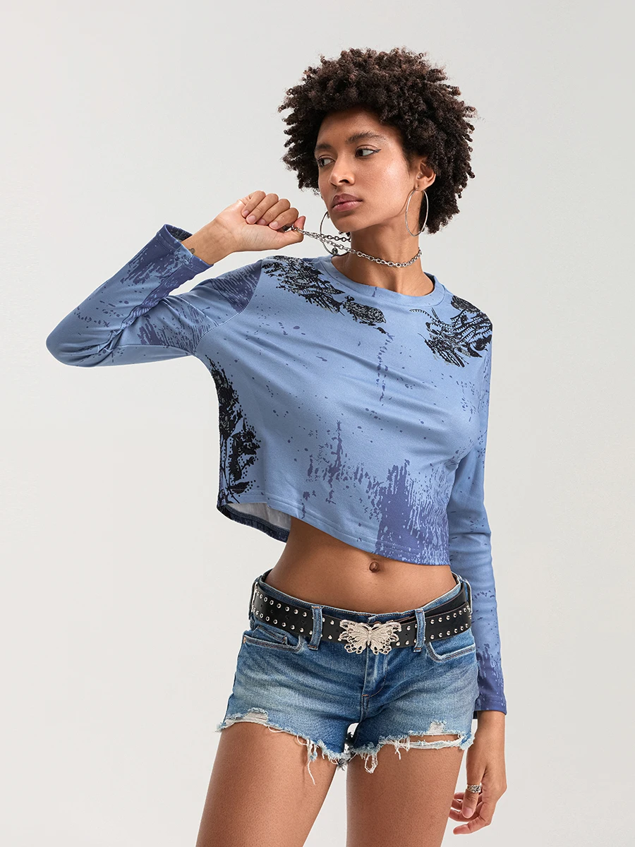 Vintage Lace Trimmed Bell Sleeve Blouse with Victorian-Inspired Embroidery and High Neckline for Fall Winter Fashion