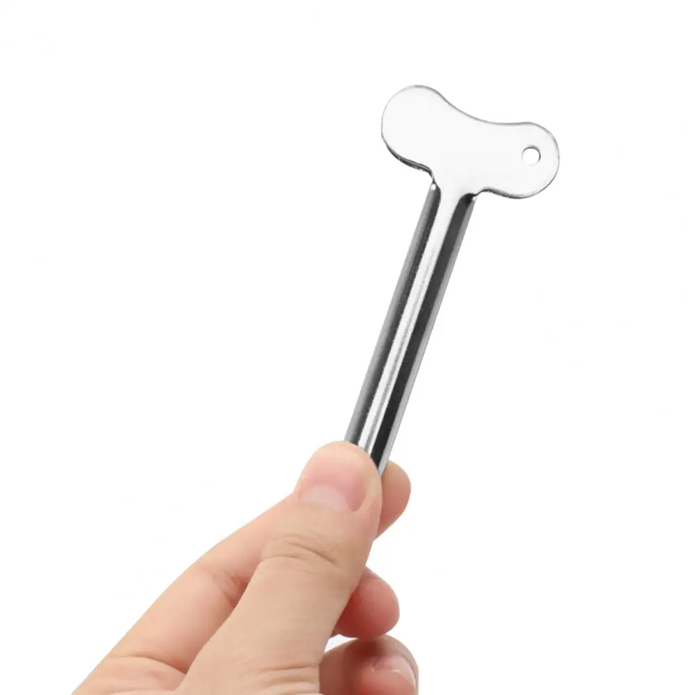 2Pcs Metal Toothpaste Squeezer Holder Lazy Labor-saving Reusable Stainless Steel Tube Creams Paint Squeezer Bathroom 5