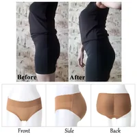 Culotte rehausseur de fesses pour femmes, coussinets de hanche, push-up, rehausseur de butin, sous-vêtements invisibles, faux cul, nouveau 2
