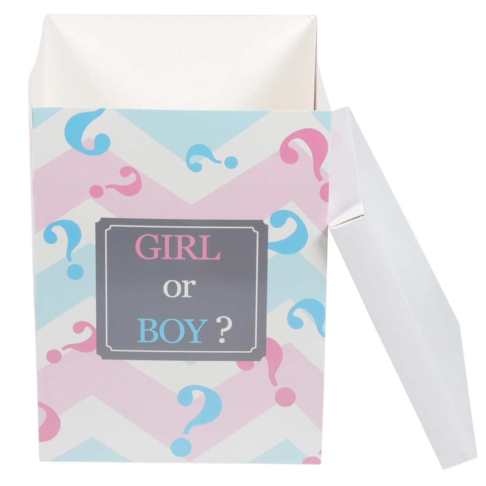 

Paper Balloon Box Paper Decorative Balloon BOY or GIRL Gender Reveal for Baby Shower Happy Birthday Wedding Party Decorations