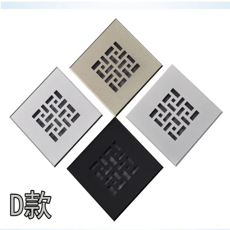 100*100ｍｍ Premium Wide Square Rectangle Aluminum Air Vent Ventilator Grille Cover Air Conditioner Closet Shoe Cabinet